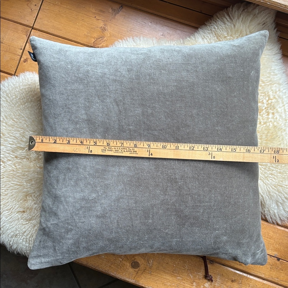 Swedish Velvet Throw Pillow - Picture 7 of 7
